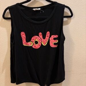 French Pastry Medium Love Doughnut Tee